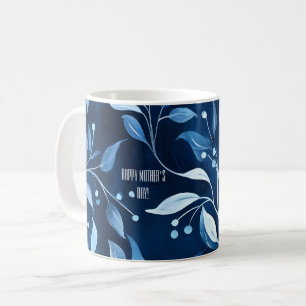 Blue Botanical Twin Mama Muttertag Kaffeetasse