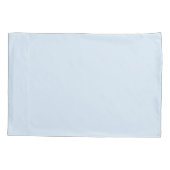 Blue bow and cherry blossom pillow case kissenbezug (Rückseite)