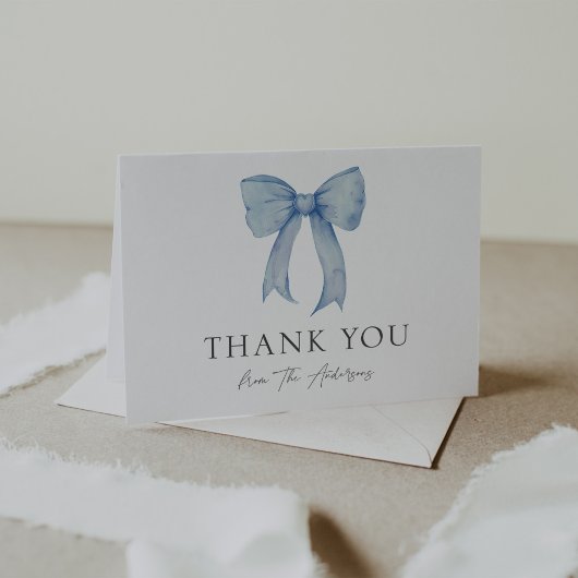 Blue Bow Baby Boy Danke