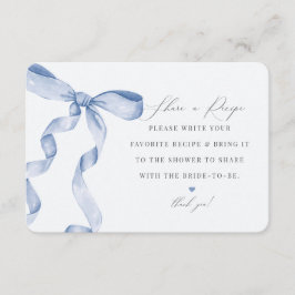 Blue Bow bindet den Knoten gemeinsam mit einem Rez Begleitkarte