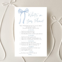 Blue Bow Coquette Boy Was ist in Ihrem Handyspiel