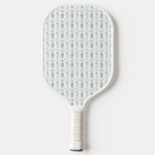 Blue Bow Coquette Chinoiserie Pickleball Paddle (Rückseite)