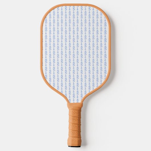 Blue Bow Coquette Pickleball Paddle (Rückseite)