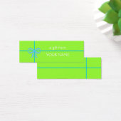 BLUE BOW GIFT TAG (Schreibtisch)