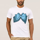 Blue Bow Mens T - Shirt (Vorderseite)