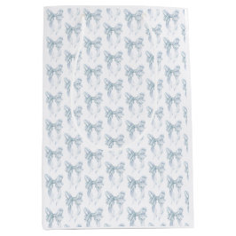 Blue Bow  Mittlere Geschenktüte