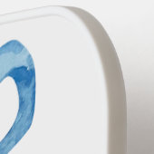 Blue Bow Preppy Grandmillenial Pickleball Paddle (Linke Seite)