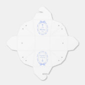 Blue Bow Ribbon Frame Taufe herausnehmen Geschenkschachtel (Ungefaltet)