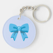 Blue Bow Schlüsselanhänger (Rückseite)