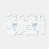 Blue Bow seine Baby-Dusche Geschenkschachtel (Ungefaltet)