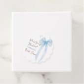 Blue Bow Sie bindet das Brautparty des Knotens Geschenkanhänger (Beispiel)