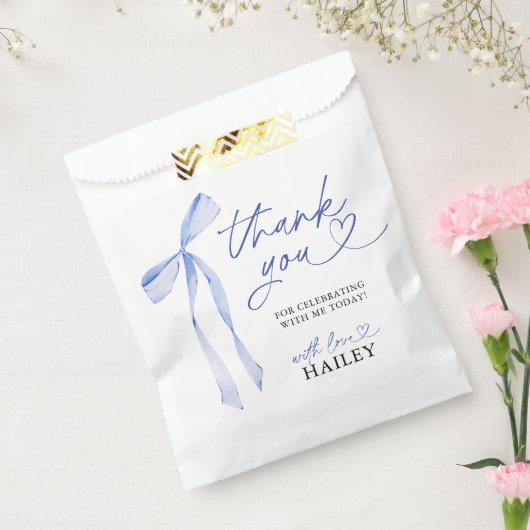 Blue Bow Sie bindet das Brautparty des Knotens Geschenktütchen (Versiegelt)