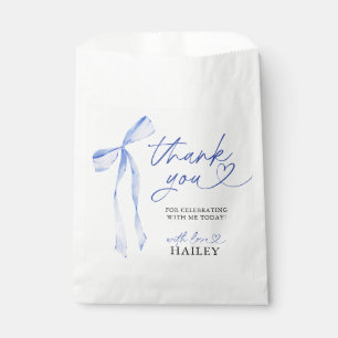 Blue Bow Sie bindet das Brautparty des Knotens Geschenktütchen