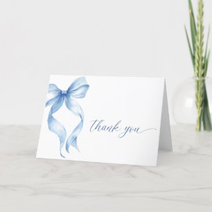 Blue Bow Vielen Dank, dass Sie eine Karte bearbeit
