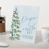 Blue Bow Weihnachtsbaum Babydusche Windelwanne Raf Sockelschild (In SItu)