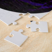 Blue Bowling Ball individualisieren Puzzle (Seite)