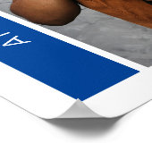 Blue Boxes & Foto Abschluss Poster (Ecke)