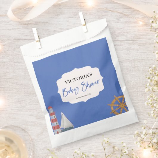 Blue Boy Baby Dusche Geschenktütchen (Ausgeschnitten)