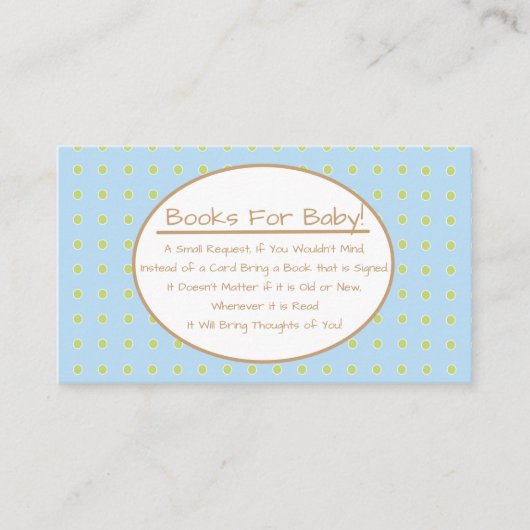 Blue Boy Bird Baby Showbuchanfrage Begleitkarte (Vorderseite)