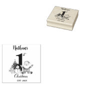 Blue Boy Erste Weihnachten Gummistempel (Stempel)