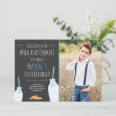 Blue Boy Geburtstagsparty Einladung (Stehend Vorderseite)