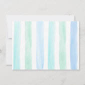 Blue Boy Ice Cream Sprinkles Geburtstag Dankeskarte (Rückseite)