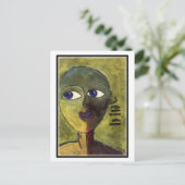 Blue Boy Postkarte (Stehend Vorderseite)