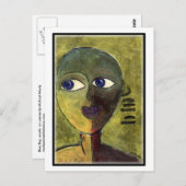 Blue Boy Postkarte (Vorne/Hinten)