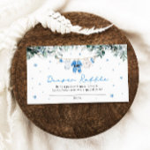 Blue Boy Weihnachtsduschdusche Windelwanne Begleitkarte