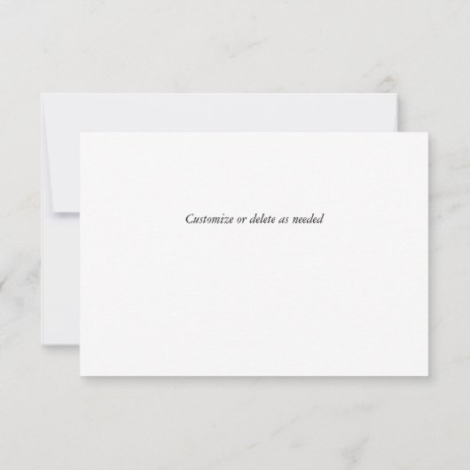 Blue Boys Taufe/Christening Danke (Rückseite)