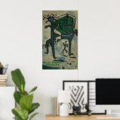 Blue Break Dancers Poster (Heimbüro)