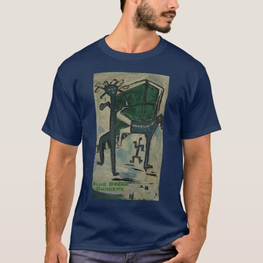 Blue Break Dancers T-Shirt (Vorderseite)