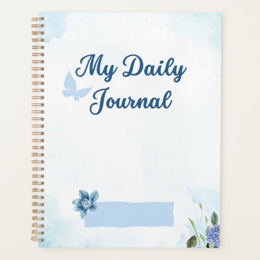 Blue Breeze Planner Planer (Vorderseite)