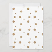 Blue Bridal Dusche Einladung (Rückseite)