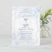 Blue Bridge befindet sich auf der Cloud Nine Bache Einladung (Stehend Vorderseite)