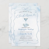 Blue Bridge befindet sich auf der Cloud Nine Bache Einladung (Vorne/Hinten)