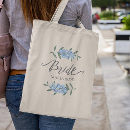 Blue Bridge Personalisiert Floral Tragetasche