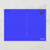 Blue Briefs Postcard Postkarte (Rückseite)