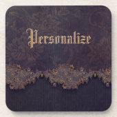 Blue Brocade Untersetzer Set (Vorderseite)