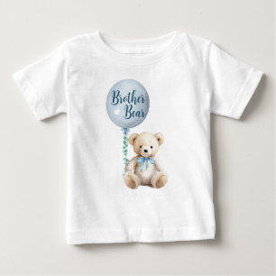 Blue Brother Bear Baby Dusche T - Shirt