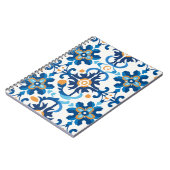 Blue & Brown Detection Notebook Notizblock (Linke Seite)