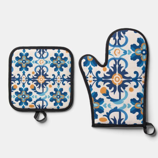 Blue & Brown Kitchen Set (Vorderseite)