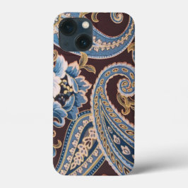 Blue Brown Vintag Paisley New Case-Mate iPhone Hülle