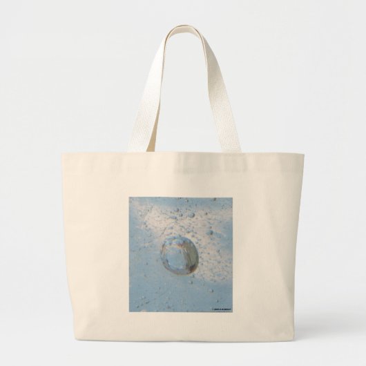 BLUE BUBBLE JUMBO STOFFBEUTEL (Vorne)