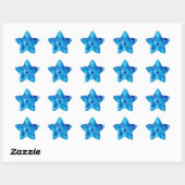 Blue Bubbles Sticker (Blatt)
