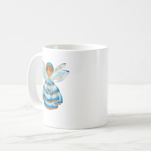 Blue Bud Pixie Tasse (Vorderseite Links)