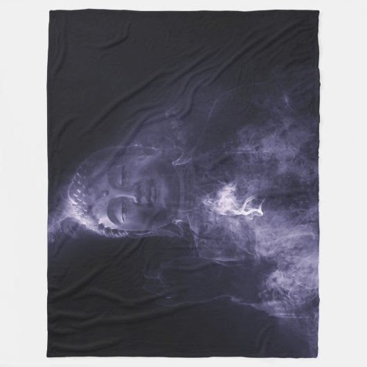 BLUE BUDDAH FLEECEDECKE (Vorderseite)