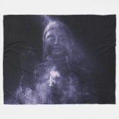 BLUE BUDDAH FLEECEDECKE (Vorderseite (Horizontal))