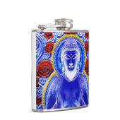 Blue Buddha Flachmann (Rechts)