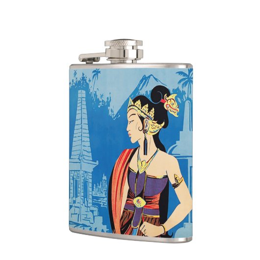 Blue Buddha Flask Flachmann (Links)